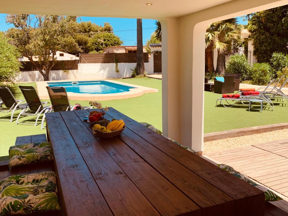 Javea Dream Luxury Villa With Pool, Lounge, Bbq, Airco, Wifi Balcon del Mar Exterior foto